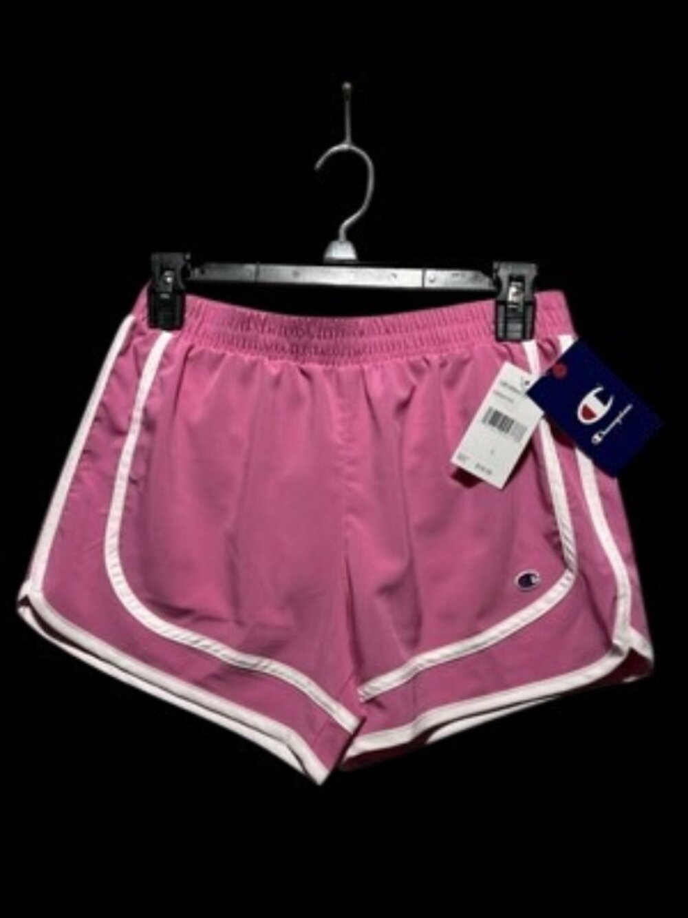 NWT Champion Girls Pink Athletic Shorts Size L Large 14